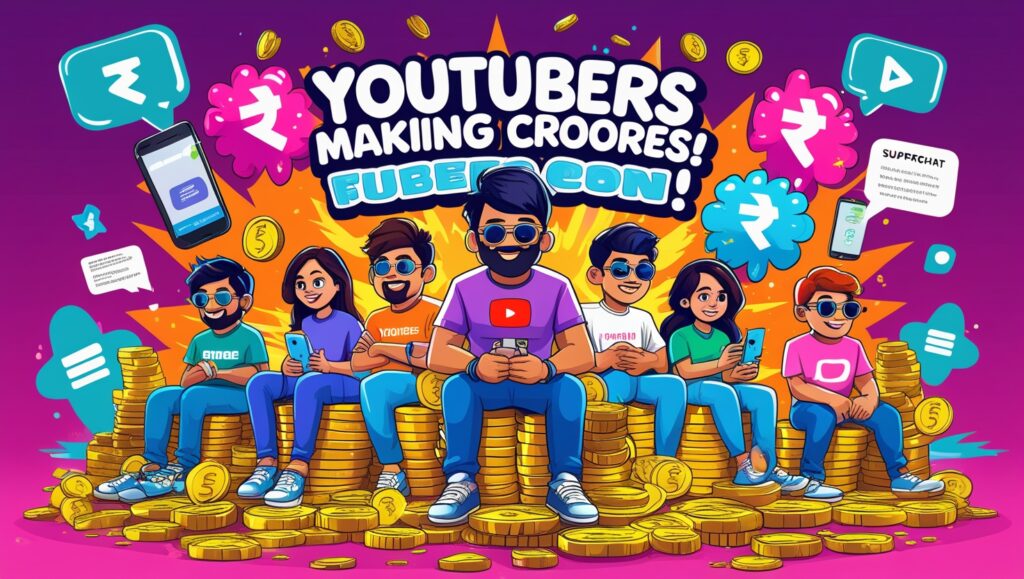 highest paid YouTubers in India top YouTubers India 2025 India highest earning YouTubers Indian YouTuber income YouTuber earnings India YouTube richest creators India Top 10 YouTubers India