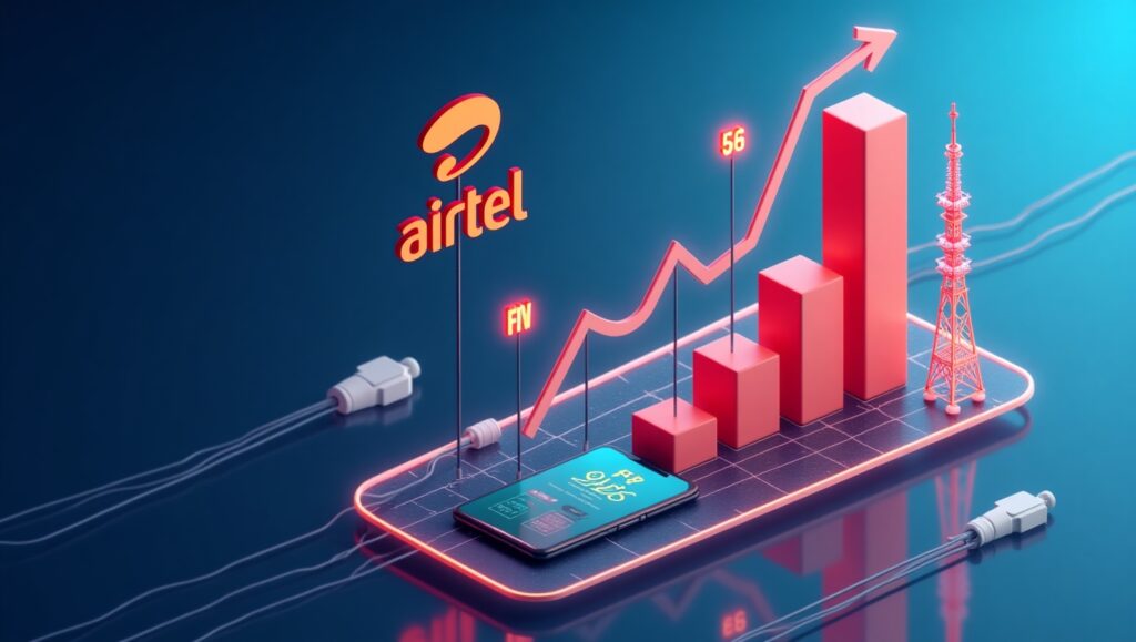 Airtel revenue market share FY 2025
Airtel FY 2025 performance
Airtel ARPU 2025
Airtel 4G/5G user growth
Airtel total revenue 2025
Airtel network expansion FY 25
Airtel tariff optimization
Indian telecom market share 2025
Airtel fiber rollout 2025