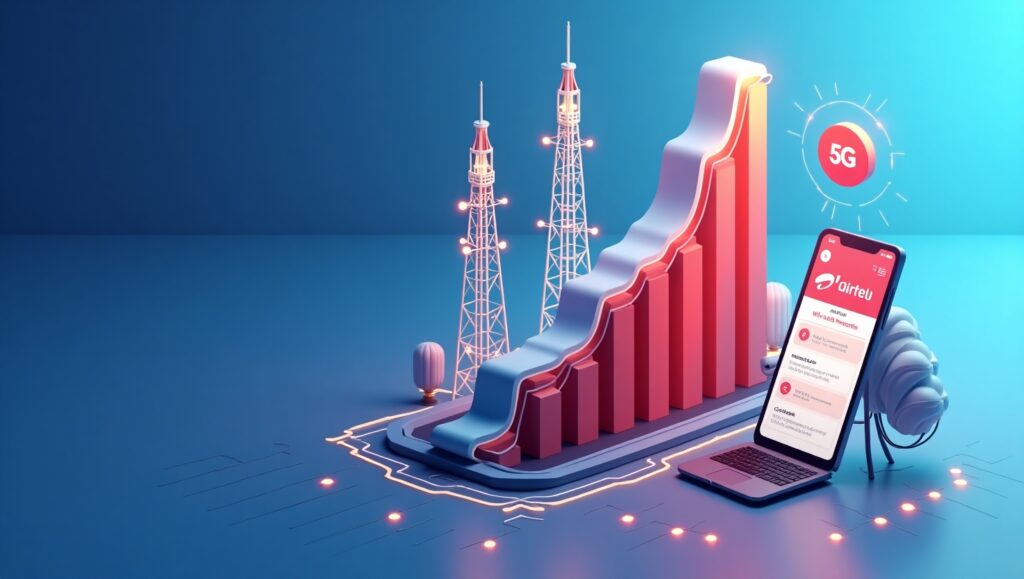 Airtel revenue market share FY 2025
Airtel FY 2025 performance
Airtel ARPU 2025
Airtel 4G/5G user growth
Airtel total revenue 2025
Airtel network expansion FY 25
Airtel tariff optimization
Indian telecom market share 2025
Airtel fiber rollout 2025