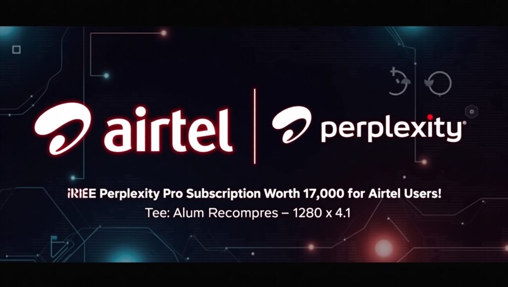 Airtel Perplexity Pro subscription"
Airtel free Perplexity Pro offer
How to claim Perplexity Pro on Airtel
Airtel AI partnership
Airtel Thanks app offers
Perplexity Pro features
Perplexity AI in India