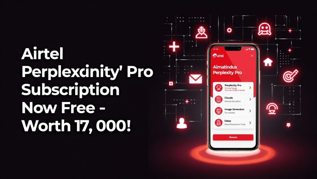 Airtel Perplexity Pro subscription"
Airtel free Perplexity Pro offer
How to claim Perplexity Pro on Airtel
Airtel AI partnership
Airtel Thanks app offers
Perplexity Pro features
Perplexity AI in India